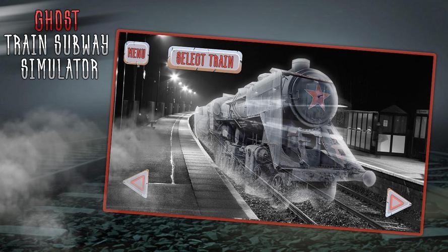Ghost Train Subway Simulator ภาพหน้าจอ 0