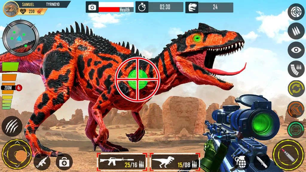 Real Dino Hunting Gun Games Скриншот 0
