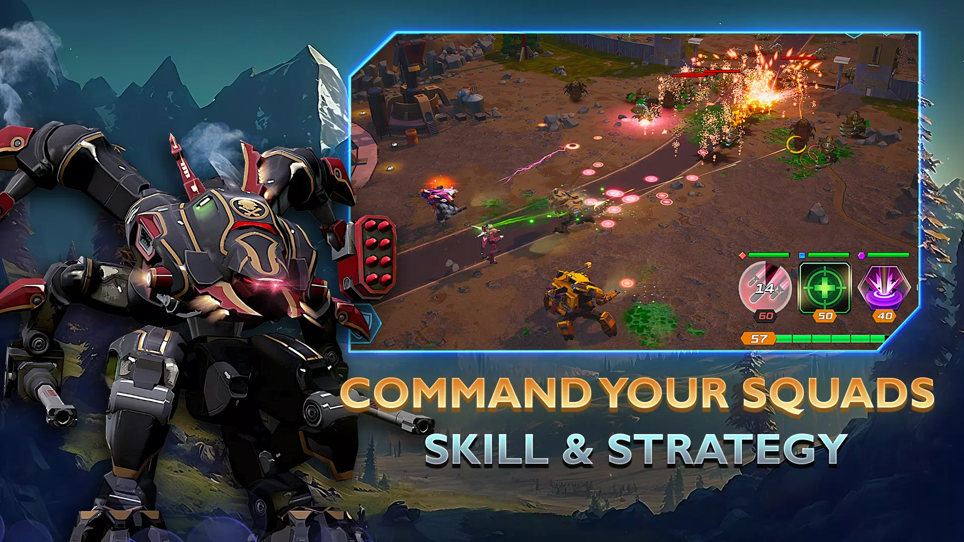 Mech vs Aliens: War Robots RPG應用截圖第0張