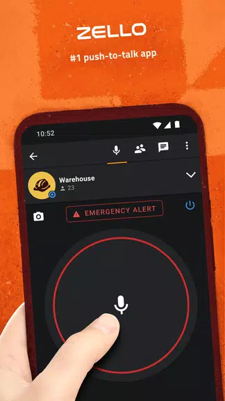 Zello PTT Walkie Talkie Zrzut ekranu 1