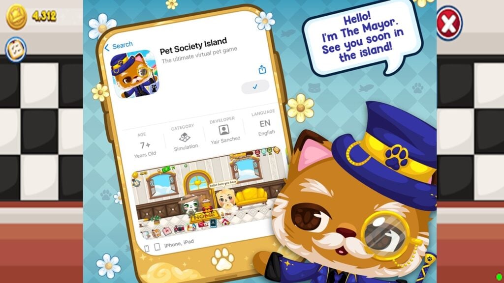 Pet Society Island è un nuovo gioco di animali virtuali su Android