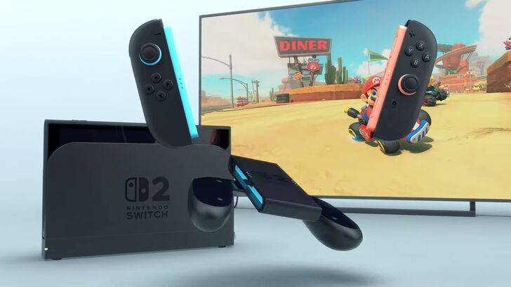 Nintendo's Switch 2揭示了股東，Angers Kamiya