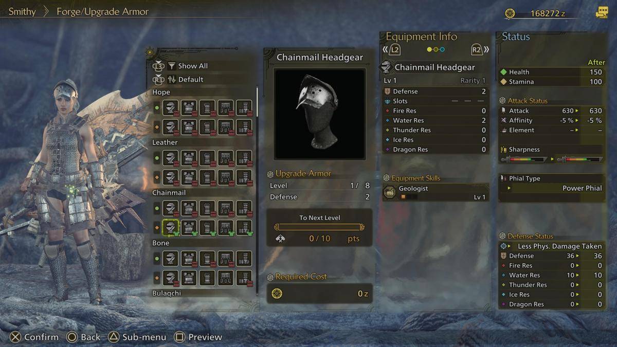 Chainmail Armor Set