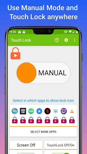 Touch Lock Screen lock Ảnh chụp màn hình 0