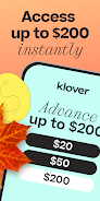 Klover - Instant Cash Advance Screenshot 0