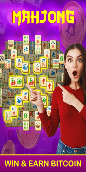 Classic Mahjong Earn BTC Скриншот 1