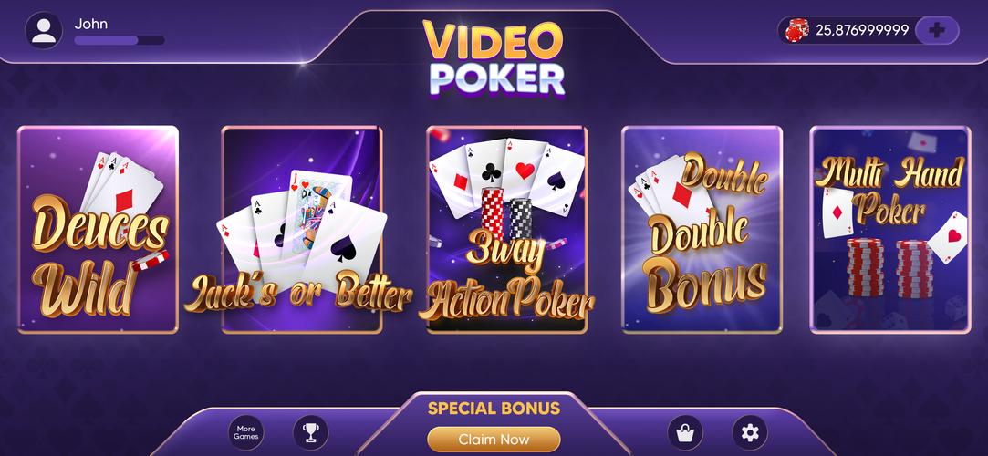 Video Poker Plus Captura de tela 3