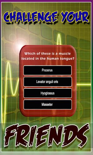 Human Anatomy Pro Trivia Capture d'écran 1