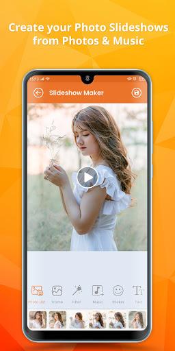 Video Maker - Photo Slideshow Maker with music スクリーンショット 1