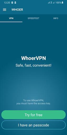 Whoer VPN - unlimited & free, 스크린샷 0