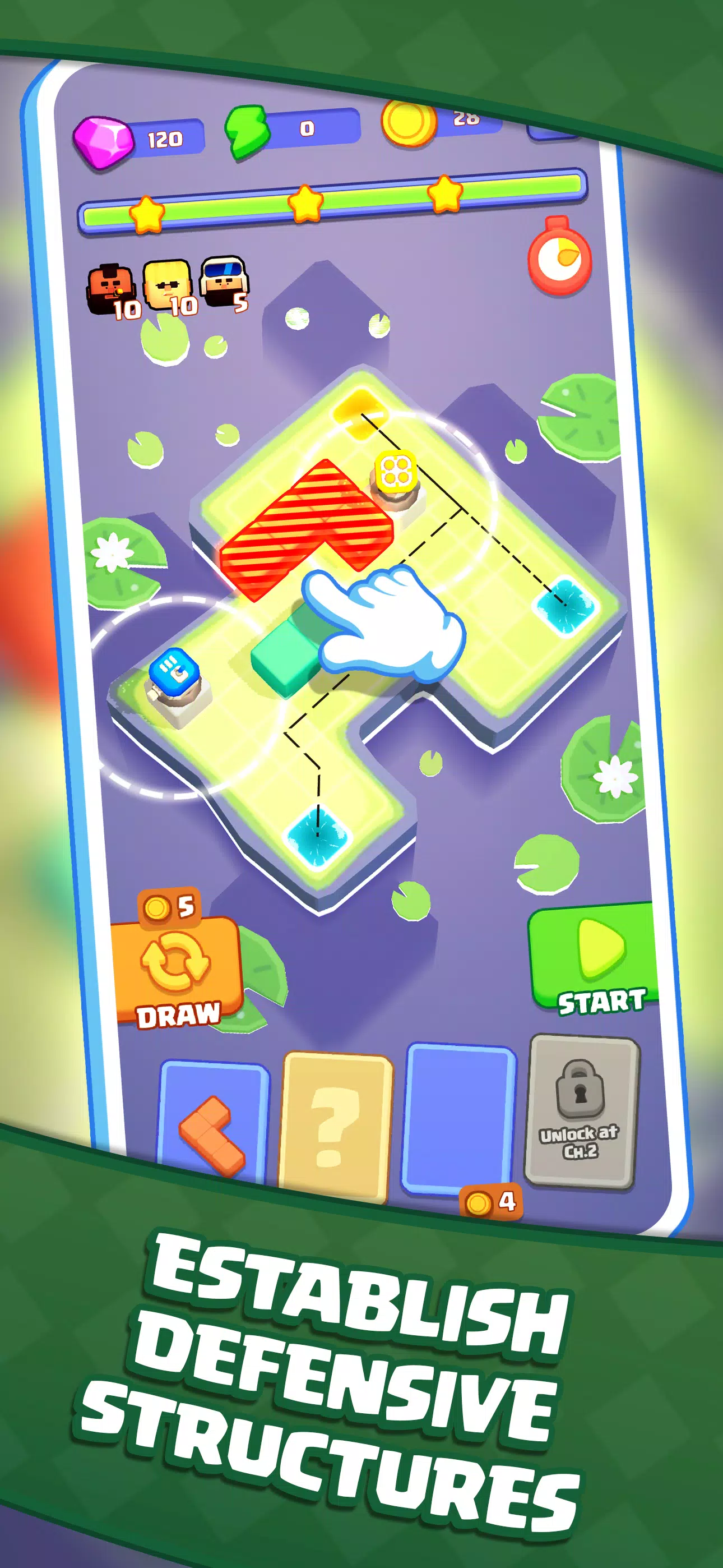 Schermata Block Blast: Tower Defense 2