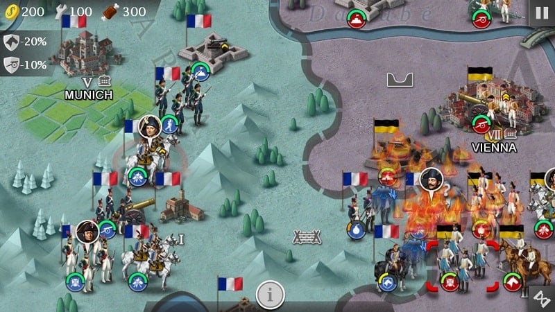 Schermata European War 4 : Napoleon 1