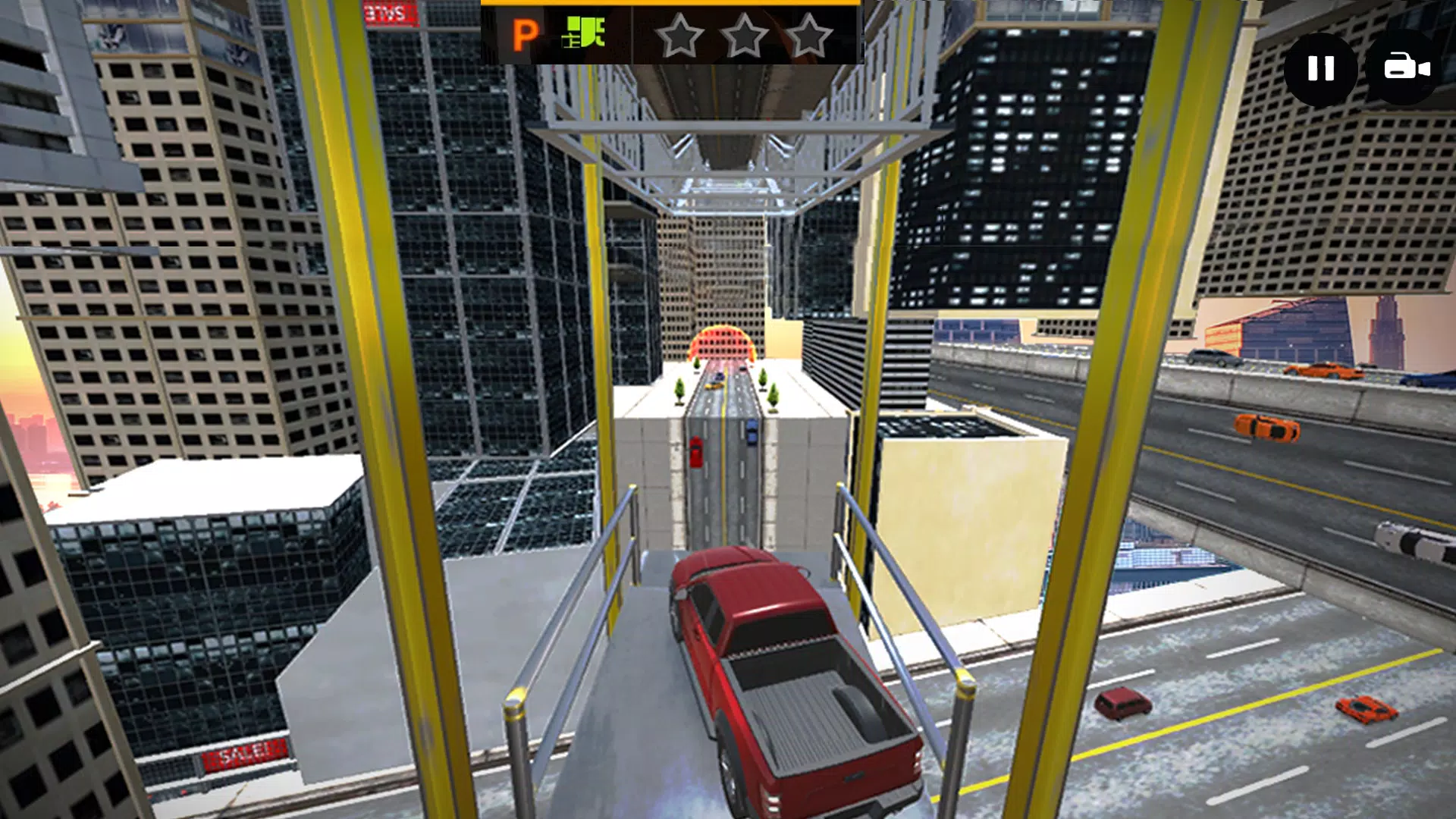 Schermata Puzzle Stunt Car 3