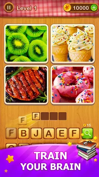 4 Pics Guess Word -Puzzle Game应用截图第1张