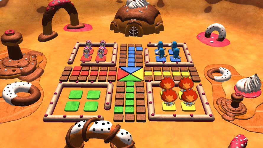 Ludo 3D Multiplayer Скриншот 1