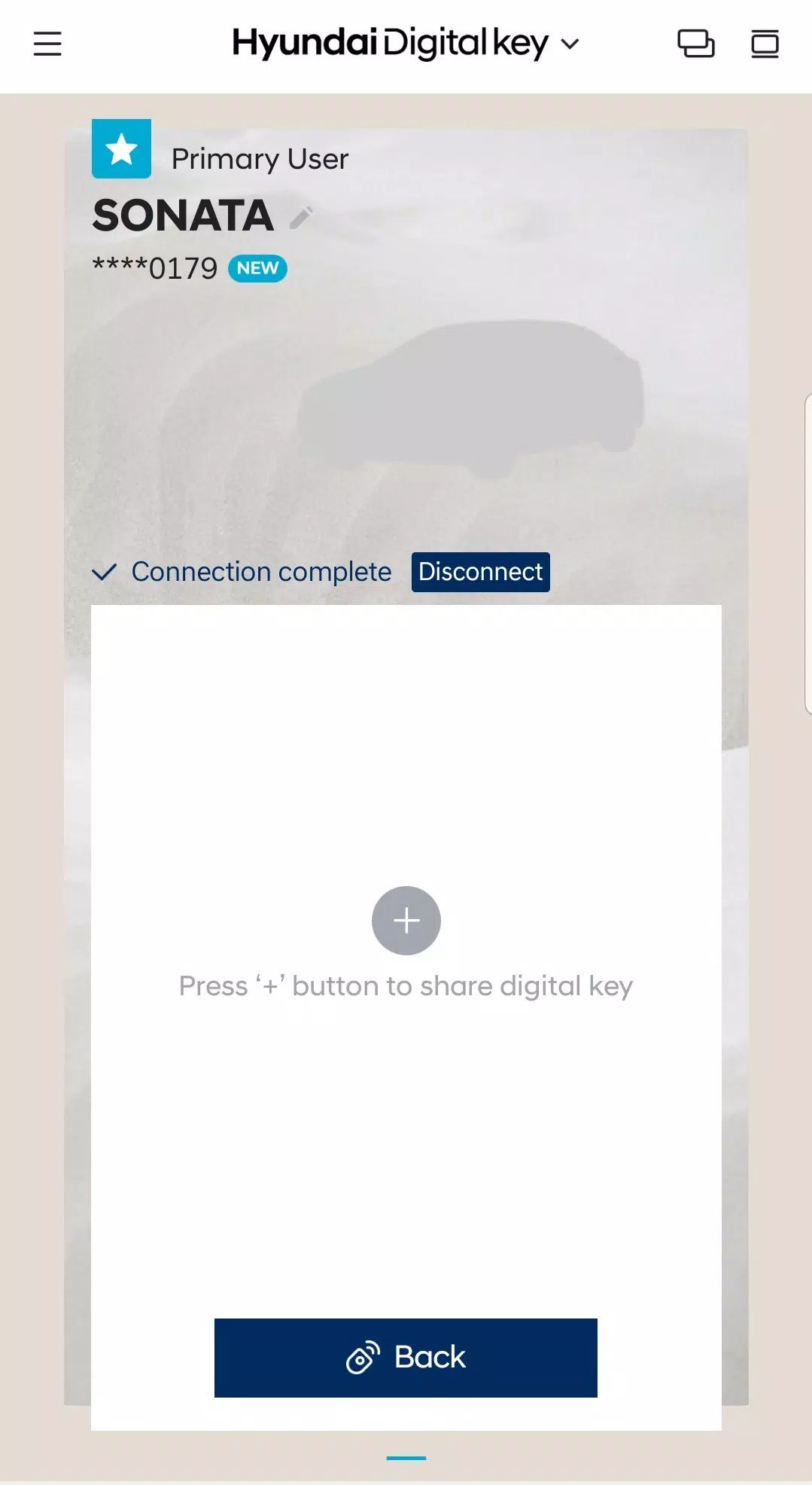 Hyundai Digital Key Screenshot 1