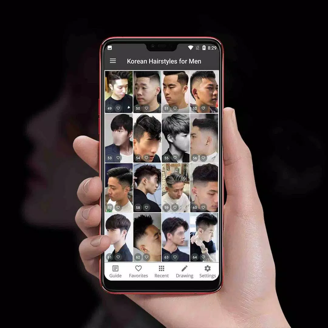 Schermata Korean Hairstyles for Men 2