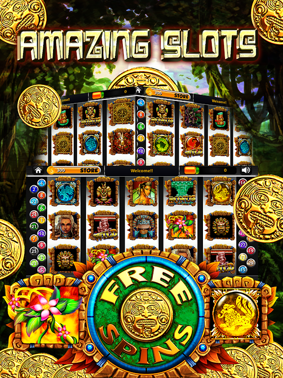 Inca Treasure Slots – Free スクリーンショット 1