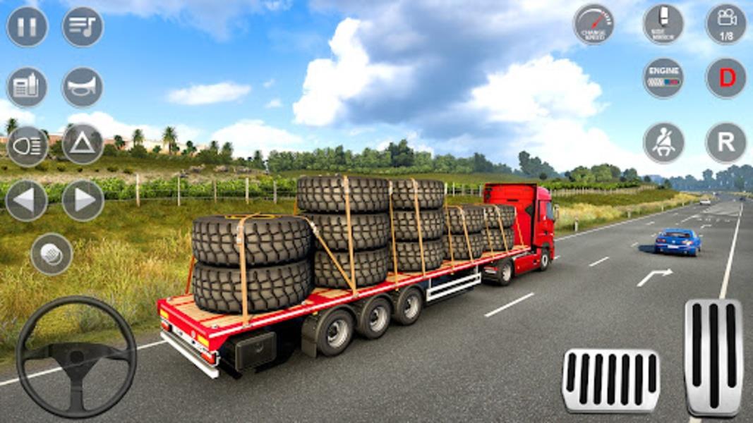 Europe Truck Simulator Driving Ảnh chụp màn hình 0