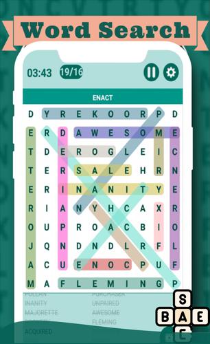 Classic Word Search Puzzle Screenshot 0