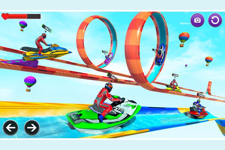 Schermata Jet Ski Racing Games 3D 0
