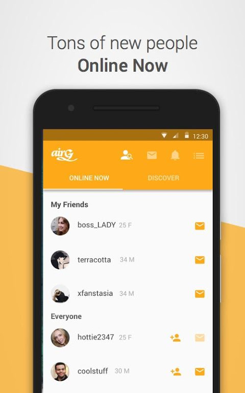 airG - Meet New Friends Screenshot 3