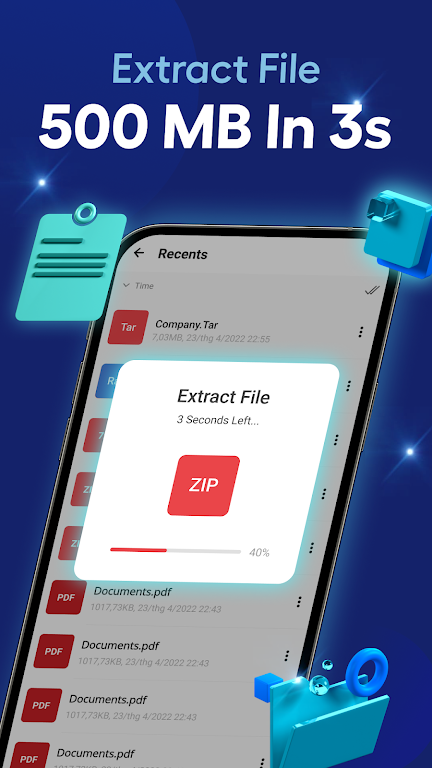 Pro 7-Zip, Unzip Rar Extractor スクリーンショット 0