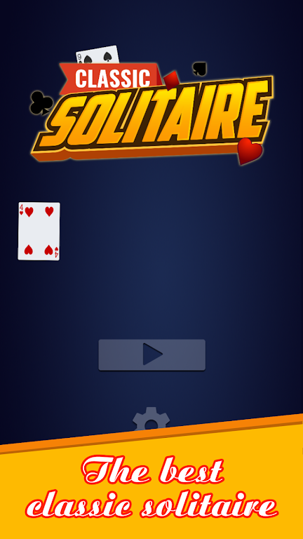 Solitare Classic Free 2019 स्क्रीनशॉट 1