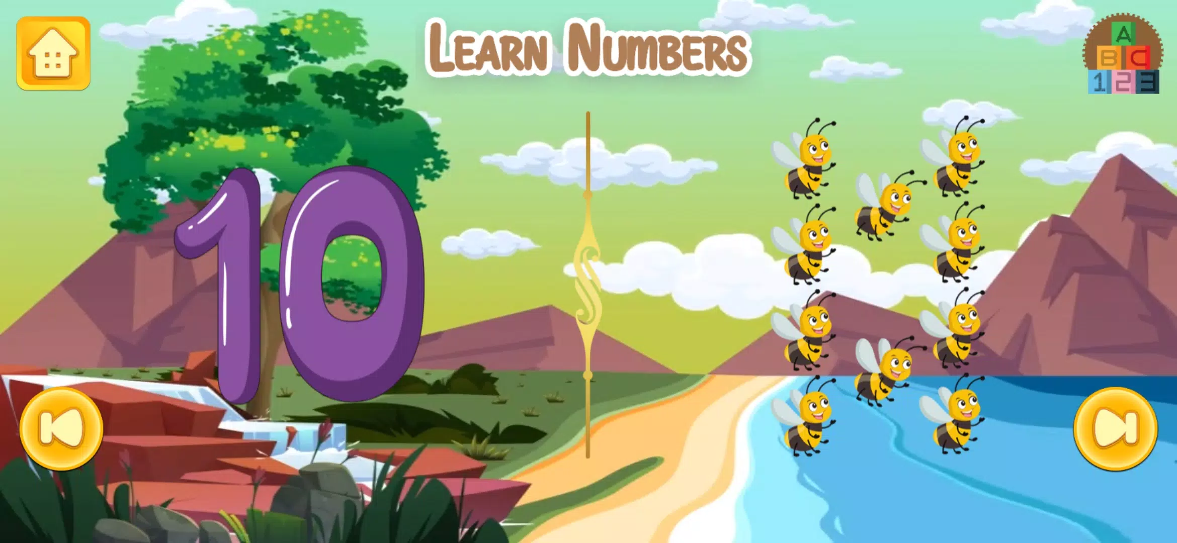 Learn numbers and letters Tangkapan skrin 2
