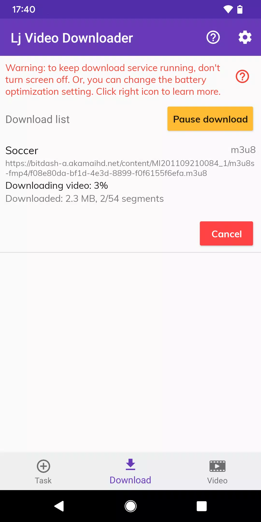 Lj Video Downloader (m3u8,mp4) Screenshot 3