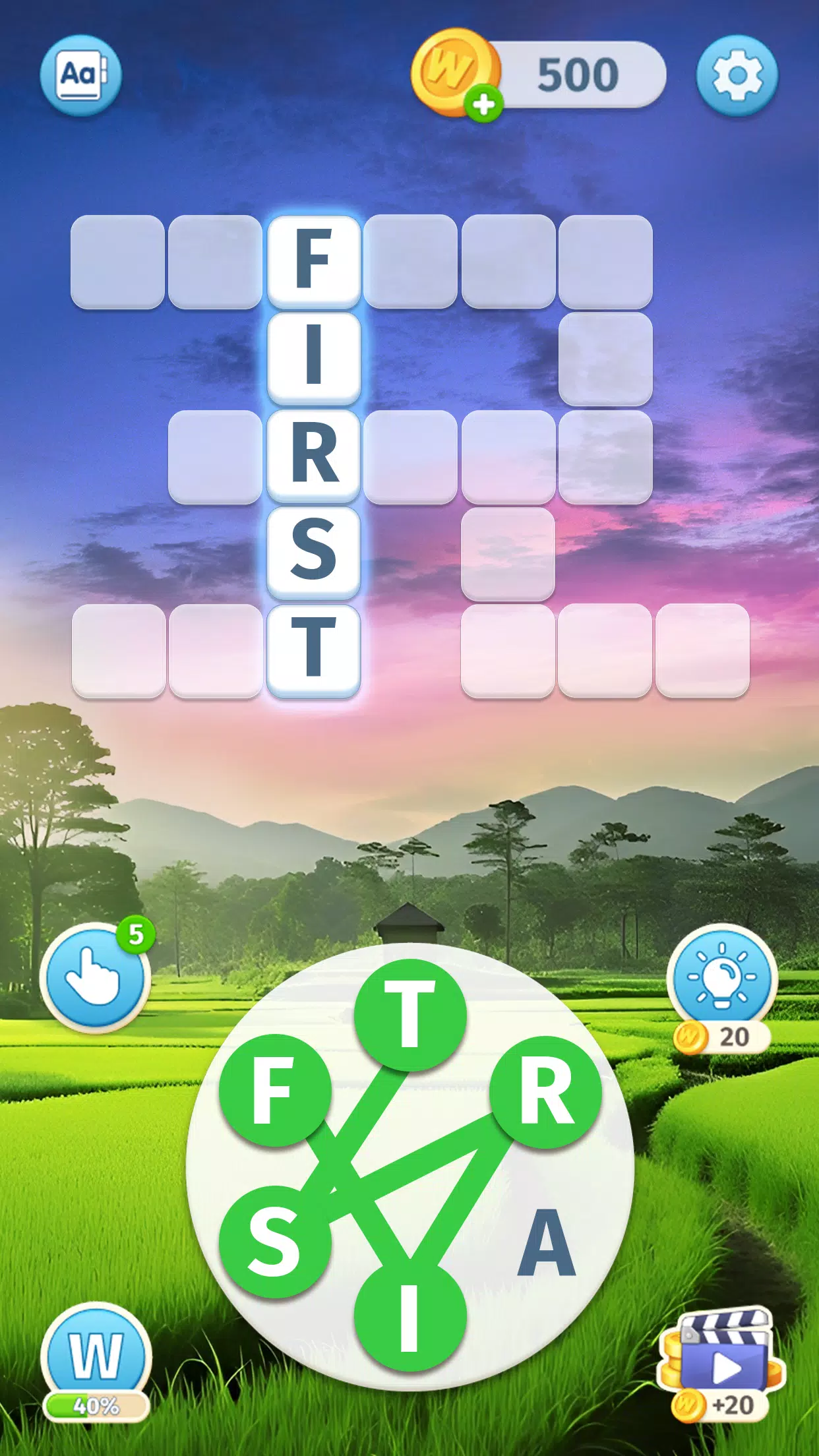 Sky Words Screenshot 0