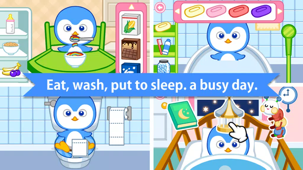 Baby Care : Poky (Penguin) Tangkapan skrin 2