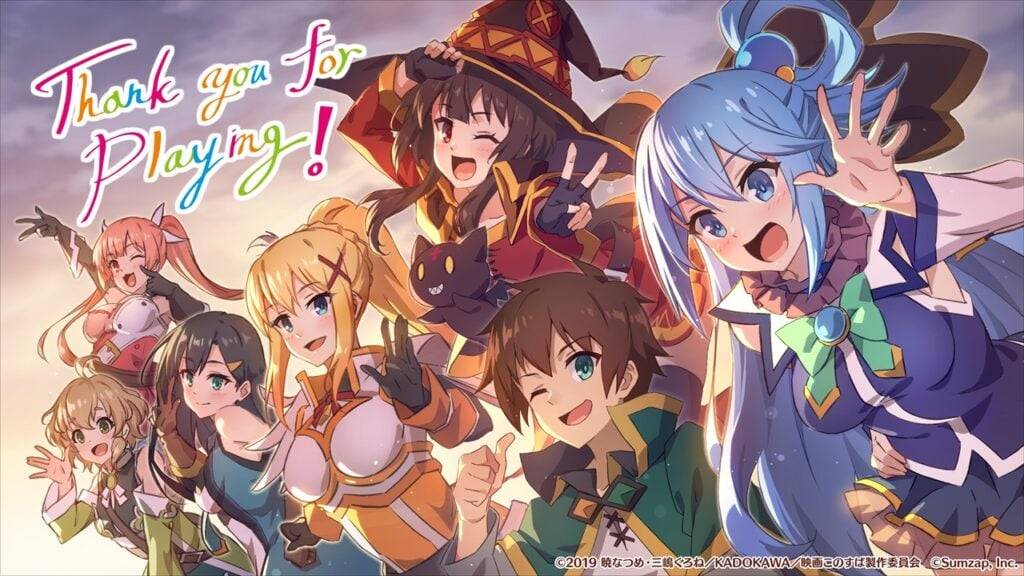Konosuba: Fantastic Days Global Shutdown - Versão offline em andamento?