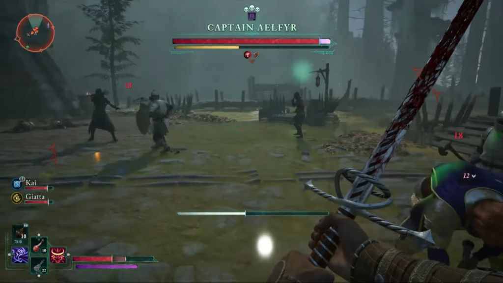 Spada a due mani Build contro il capitano Aelfyr dichiarò