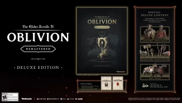 Elder Scrolls Oblivion Remastered 선주문 및 DLC