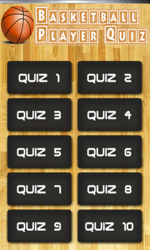 Basketball Players Quiz Captura de pantalla 0