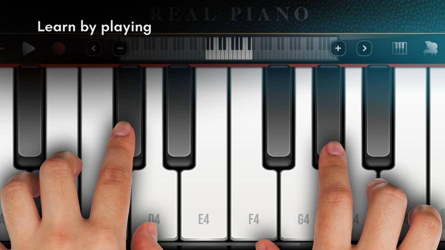 Real Piano Tangkapan skrin 0