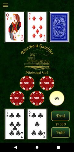 Riverboat Gambler Capture d'écran 1