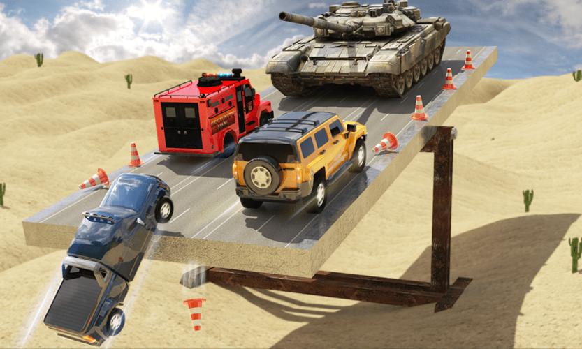 SeeSaw Car Balance Ramp Stunts Captura de tela 0