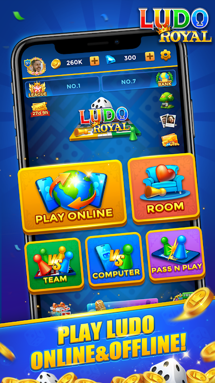 Ludo Royal - Happy Voice Chat スクリーンショット 1