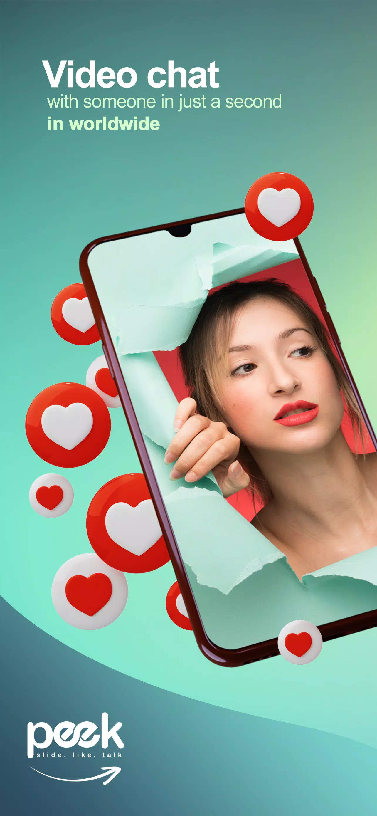 Peek - Live Video Chat ภาพหน้าจอ 0