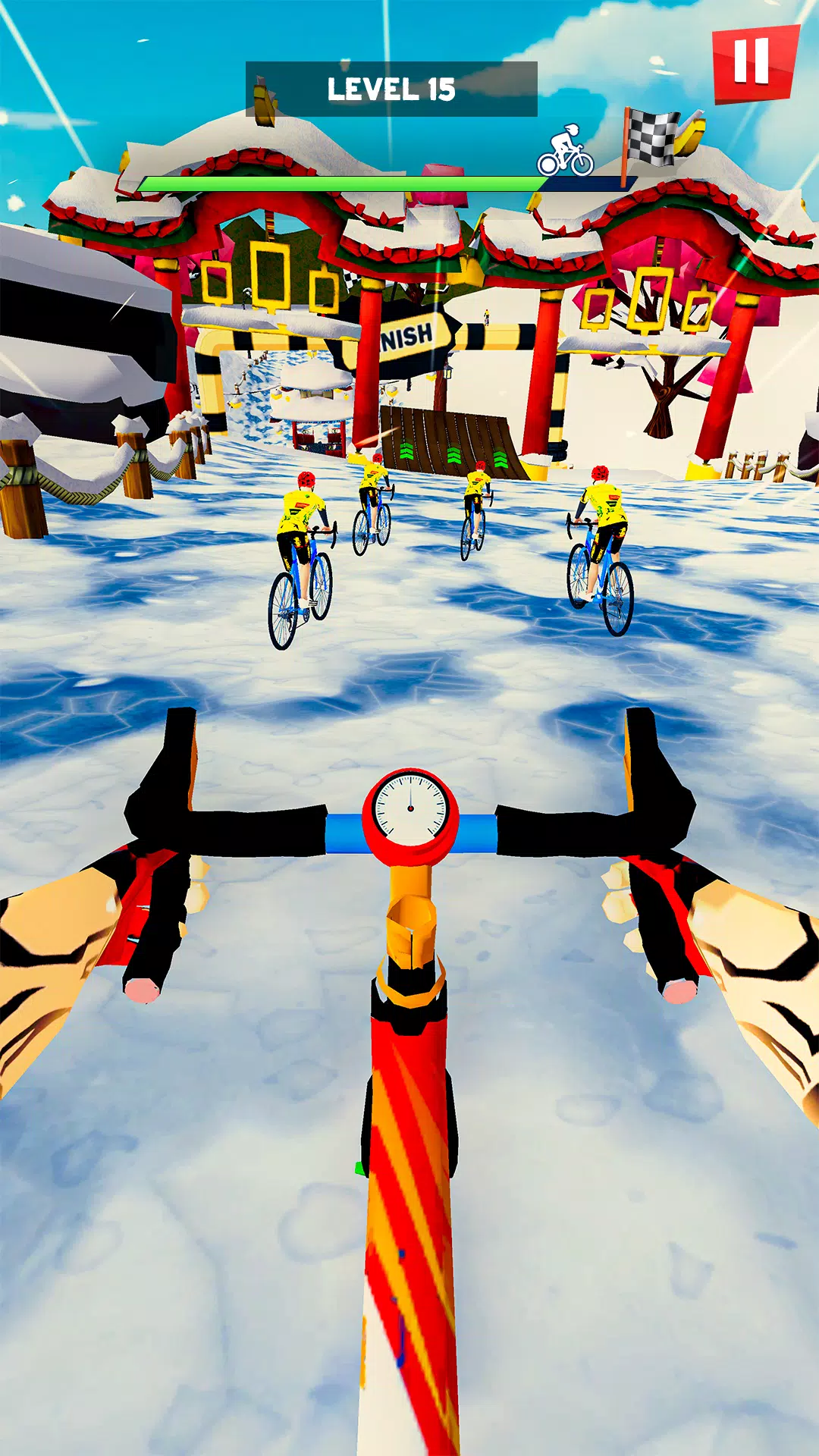 Bmx Racing: Offroad Cycle Game Capture d'écran 1