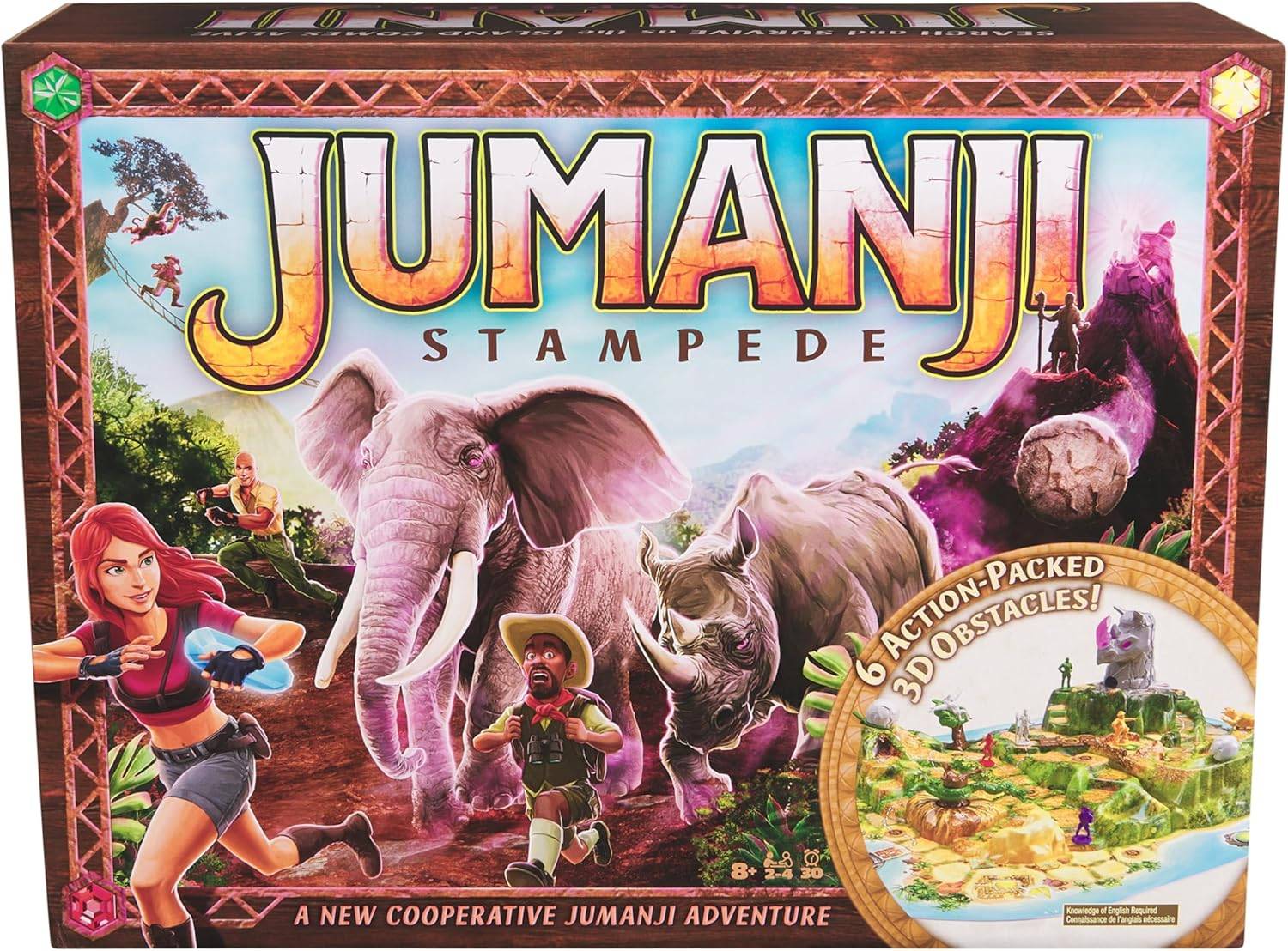 Jumanji Stampede Board Game nu $ 9 in verkoop