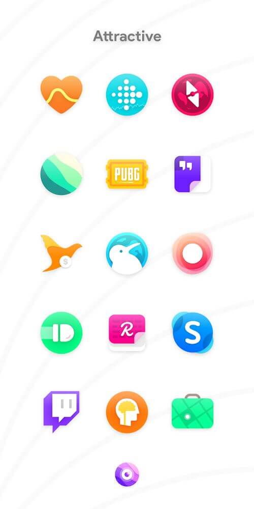 Nebula Icon Pack Mod स्क्रीनशॉट 1