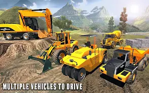 Road Builder Construction 2018 スクリーンショット 1