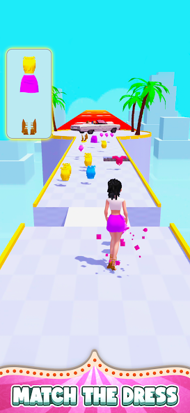 DressUp Run! Mod ภาพหน้าจอ 1
