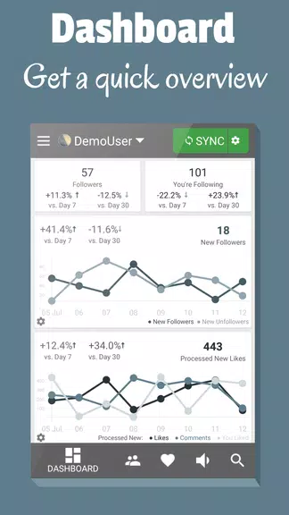 Follower Stats for Instagram Tangkapan skrin 0