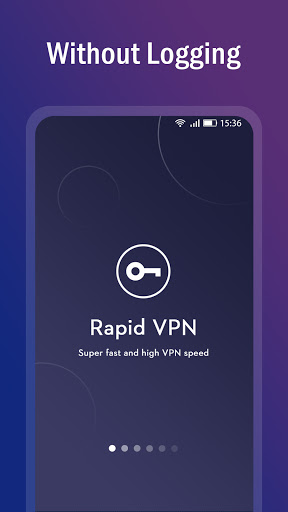 Rapid VPN - Free & Fast & Unlimited Security Proxy Capture d'écran 3