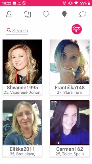 Schermata senior dating and chat 0