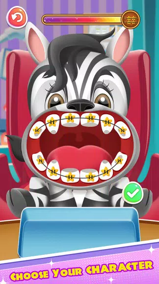 Doctor Dentist Game स्क्रीनशॉट 1